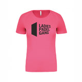 MAGLIA DA GIOCO FLUO PINK LADIES PADEL GANG