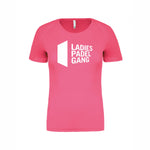 MAGLIA DA GIOCO FLUO PINK LADIES PADEL GANG